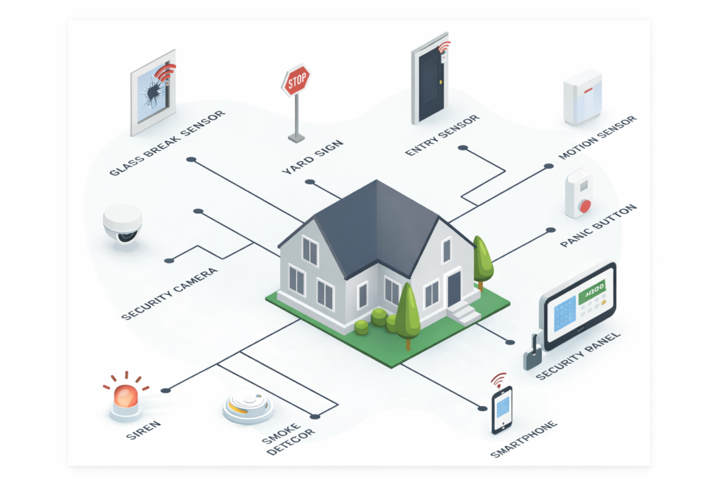 Home Security Layout v2