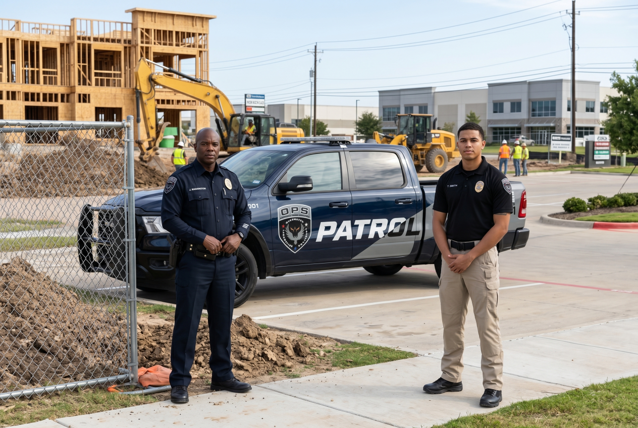 Armed and unarmed security guard services Arlington Texas OPS officers deployed Tarrant County